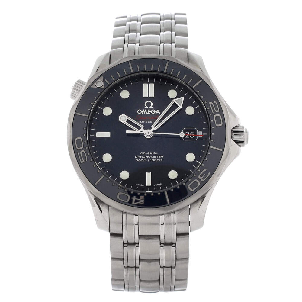 Omega 41 Seamaster Professional Diver 300M Co-Axial Chronometer Automatic Watch